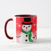 Mug Joyeux Noël avec Snowman sur Best Boss Ever (Gauche)