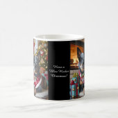 Mug Joyeux Noël avec un Blue Heeler ! (Centre)
