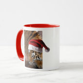 Mug Joyeux Noël Bengale Tiger (Devant gauche)