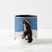 Mug Joyeux Noël Bernese Mountain Dog (Centre)