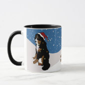 Mug Joyeux Noël Bernese Mountain Dog (Gauche)