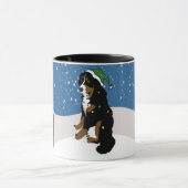 Mug Joyeux Noël Bernese Mountain Dog (Centre)