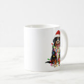 Mug Joyeux Noël Bernese Mountain Dog Santa Hat (Devant droit)