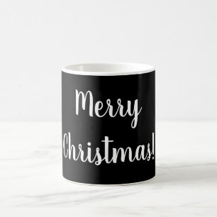Mug Joyeux Noël Black & White Typography Festival