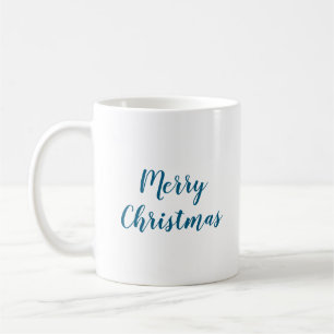 Mug Joyeux Noël bleu océan