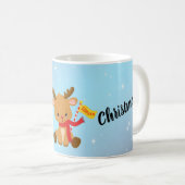 Mug Joyeux Noël Blitzen Reindeer (Devant droit)