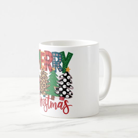 Mug Joyeux Noël! Bonne année (Devant droit)