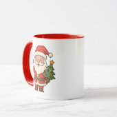 Mug Joyeux Noël Bruh Père Noël  (Devant gauche)
