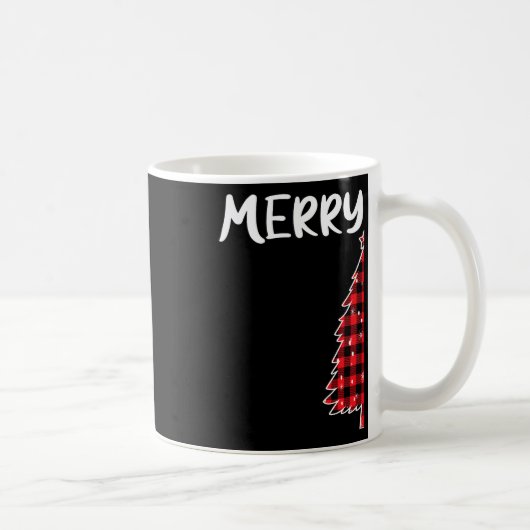 Mug Joyeux Noël Buffalo Plaid Xmas Couples Ma (Droite)