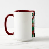 Mug Joyeux Noël Carlin Noël Fête Carlin Amoureux (Gauche)