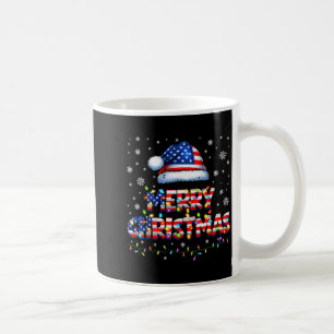 Mug Joyeux Noël Chapeau de Père Noël Pjs Pyjama Drapea