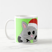 Mug Joyeux Noël chat miaou (Gauche)
