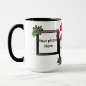 Mug Joyeux Noël cheer Holly Berries photo (Gauche)
