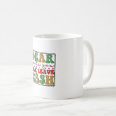 Mug Joyeux Noël Cher Père Noël Vous Pouvez Laisser De  (Devant droit)