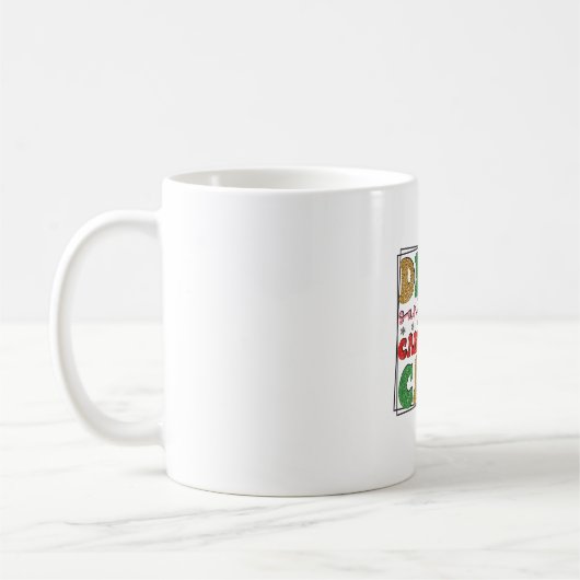 Mug Joyeux Noël Cher Père Noël Vous Pouvez Laisser De  (Gauche)