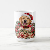 Mug Joyeux Noël Chien Labrador (Centre)