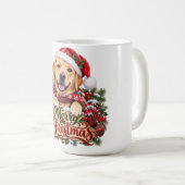 Mug Joyeux Noël Chien Labrador (Devant droit)