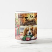 Mug Joyeux Noël Chien Vacances (Centre)