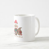 Mug Joyeux Noël Chipmunk design par Mo Dreams (Devant droit)