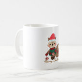 Mug Joyeux Noël Chipmunk design par Mo Dreams (Devant gauche)