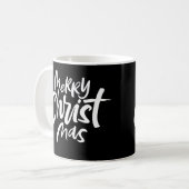 Mug Joyeux NOËL Christ chrétien Religieux Jésus (Devant gauche)