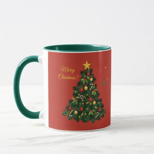 Mug Joyeux Noël Classique (Gauche)
