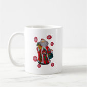 Mug Joyeux Noël coloré Père Noël Imprimer (Gauche)