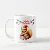 Mug Joyeux Noël - Cute Chipmunk (Gauche)