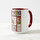 Mug Joyeux Noël Cutest Cardinal Oiseaux Amateurs Noël (Devant droit)