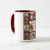 Mug Joyeux Noël Cutest Cardinal Oiseaux Amateurs Noël (Devant gauche)