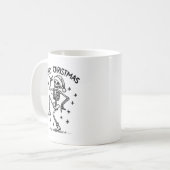 Mug Joyeux Noël Dancing Skeleton (Devant gauche)