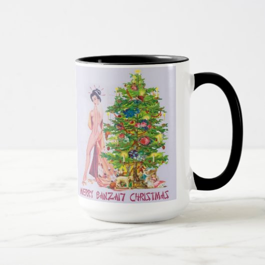 Mug Joyeux Noël de Banzai (Droite)