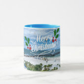 Mug Joyeux Noël de Clearwater Beach (Centre)