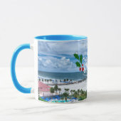 Mug Joyeux Noël de Clearwater Beach (Gauche)