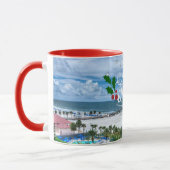 Mug Joyeux Noël de Clearwater Beach (Gauche)