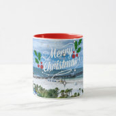 Mug Joyeux Noël de Clearwater Beach (Centre)