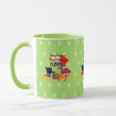 Mug Joyeux Noël de Floride, design coloré (Gauche)