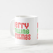 Mug Joyeux Noël de Frelling ! (Devant gauche)