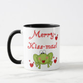 Mug Joyeux Noël de grenouille Kissmas (Gauche)