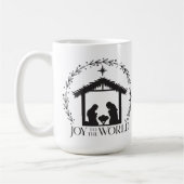 Mug Joyeux Noël de la Nativité Mondiale (Gauche)