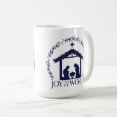 Mug Joyeux Noël de la Nativité Mondiale (Devant droit)