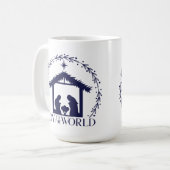 Mug Joyeux Noël de la Nativité Mondiale (Devant gauche)