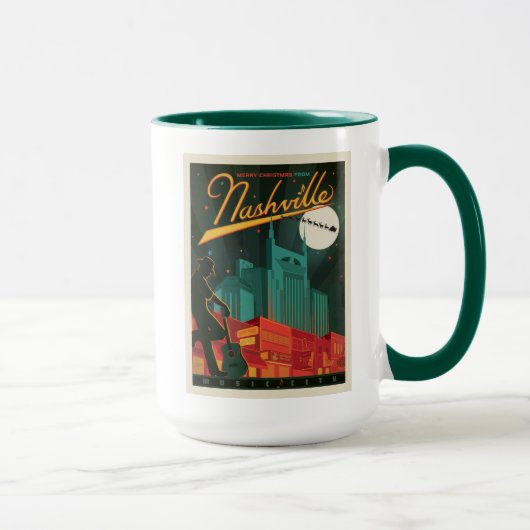 Mug Joyeux Noël de Nashville (Droite)