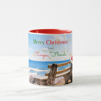 Mug Joyeux Noël de Tampa, FL
