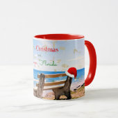Mug Joyeux Noël de Tampa, FL (Devant droit)
