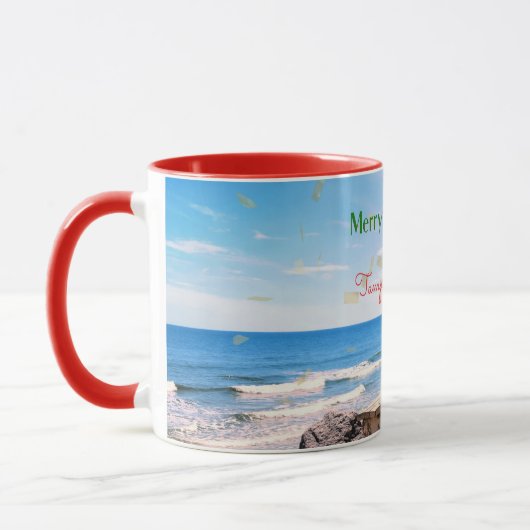 Mug Joyeux Noël de Tampa, FL (Gauche)