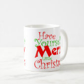 Mug Joyeux Noël de vacances (Devant droit)