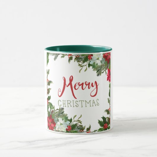 Mug Joyeux Noël de verdure (Centre)
