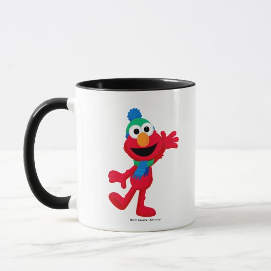 Mug Joyeux Noël d'Elmo (Gauche)