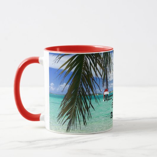 Mug Joyeux Noël des Bahamas (Gauche)